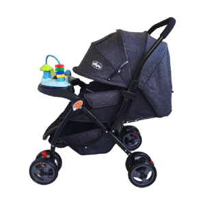 عربة أطفال 2 في 1 مع وضعية الهزازة